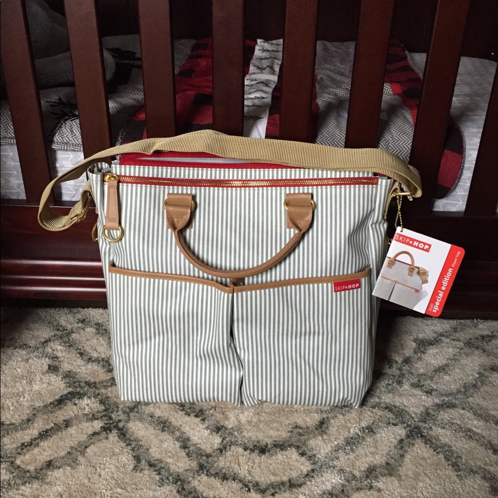 New with tags Skip hop diaper bag
